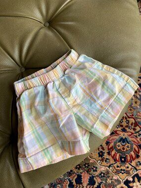 Little English Plaid Shorts, 2T